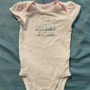 Snuggle Bunny Carter’s Onesie